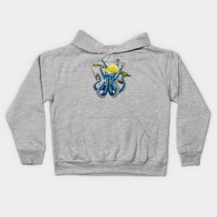 "OctoBuilder" - OctoKick collection Kids Hoodie